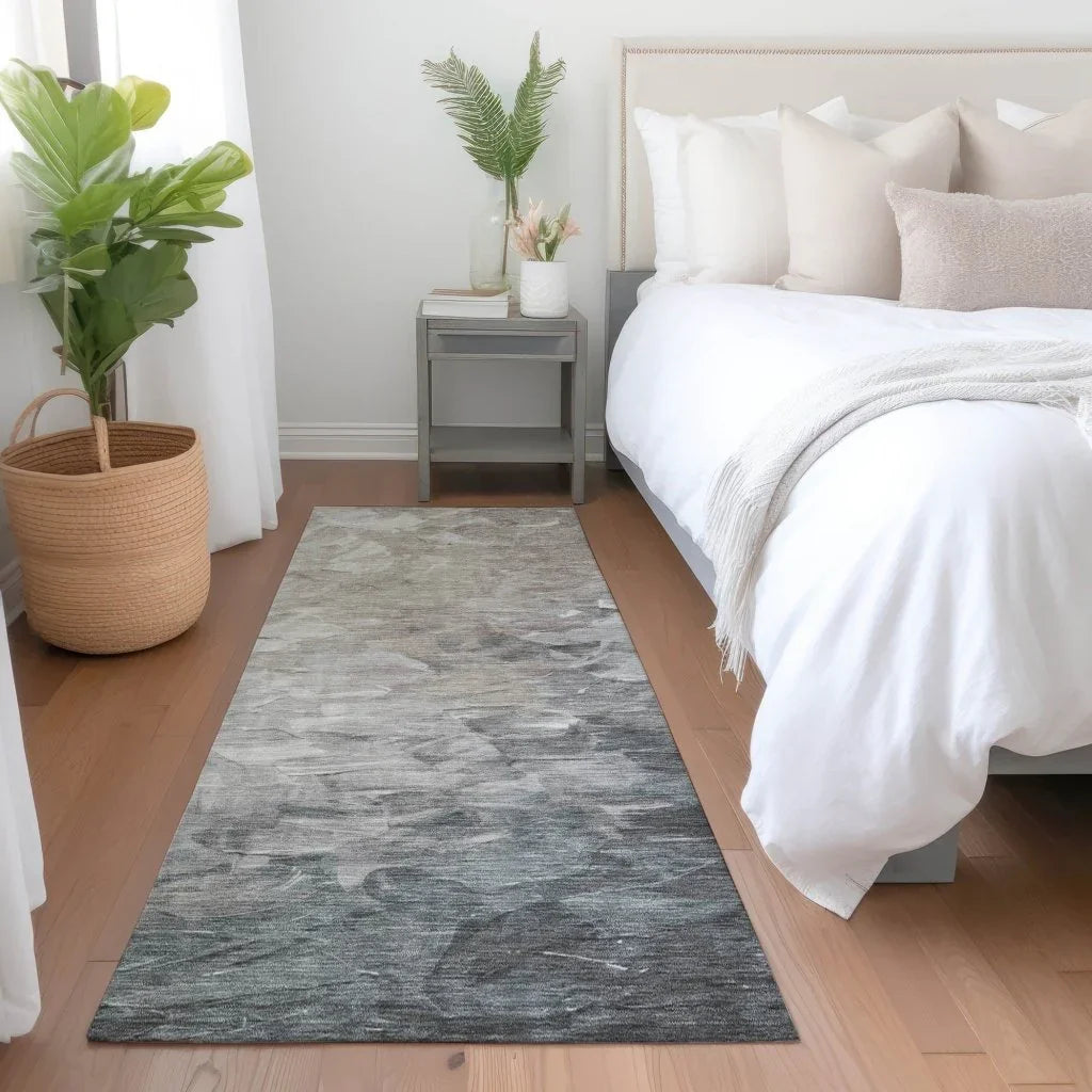 LOOMLAN Rugs Braearis Brown Washable Indoor-Outdoor Rug