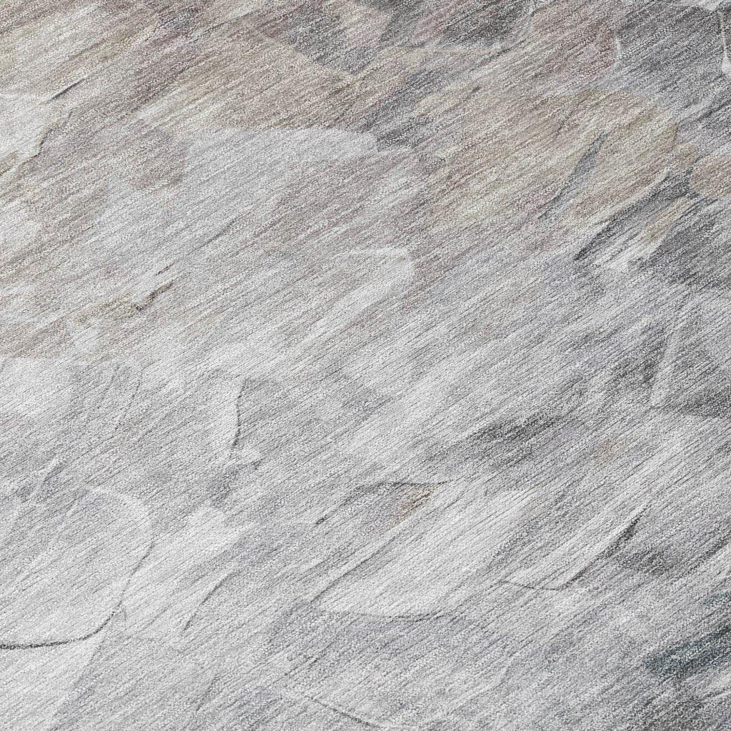 LOOMLAN Rugs Braearis Brown Washable Indoor-Outdoor Rug
