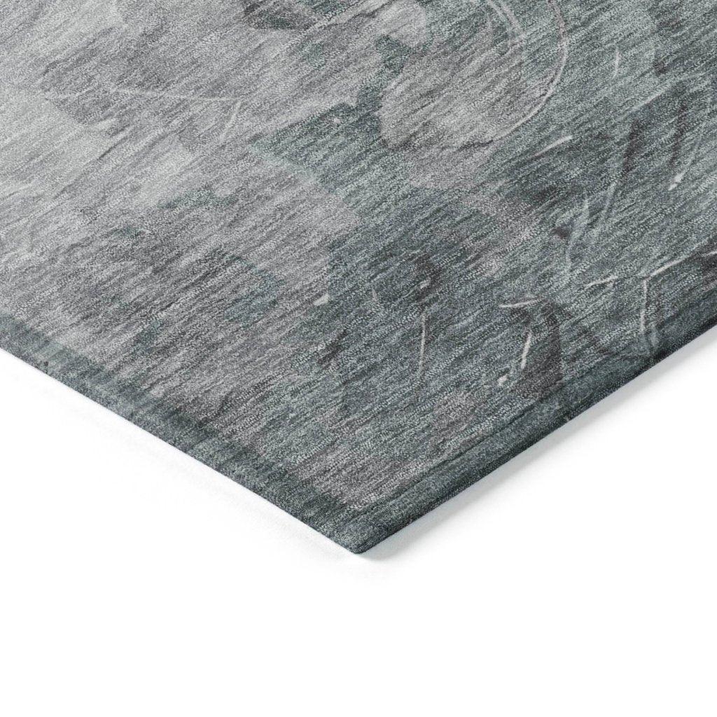 LOOMLAN Rugs Braearis Brown Washable Indoor-Outdoor Rug