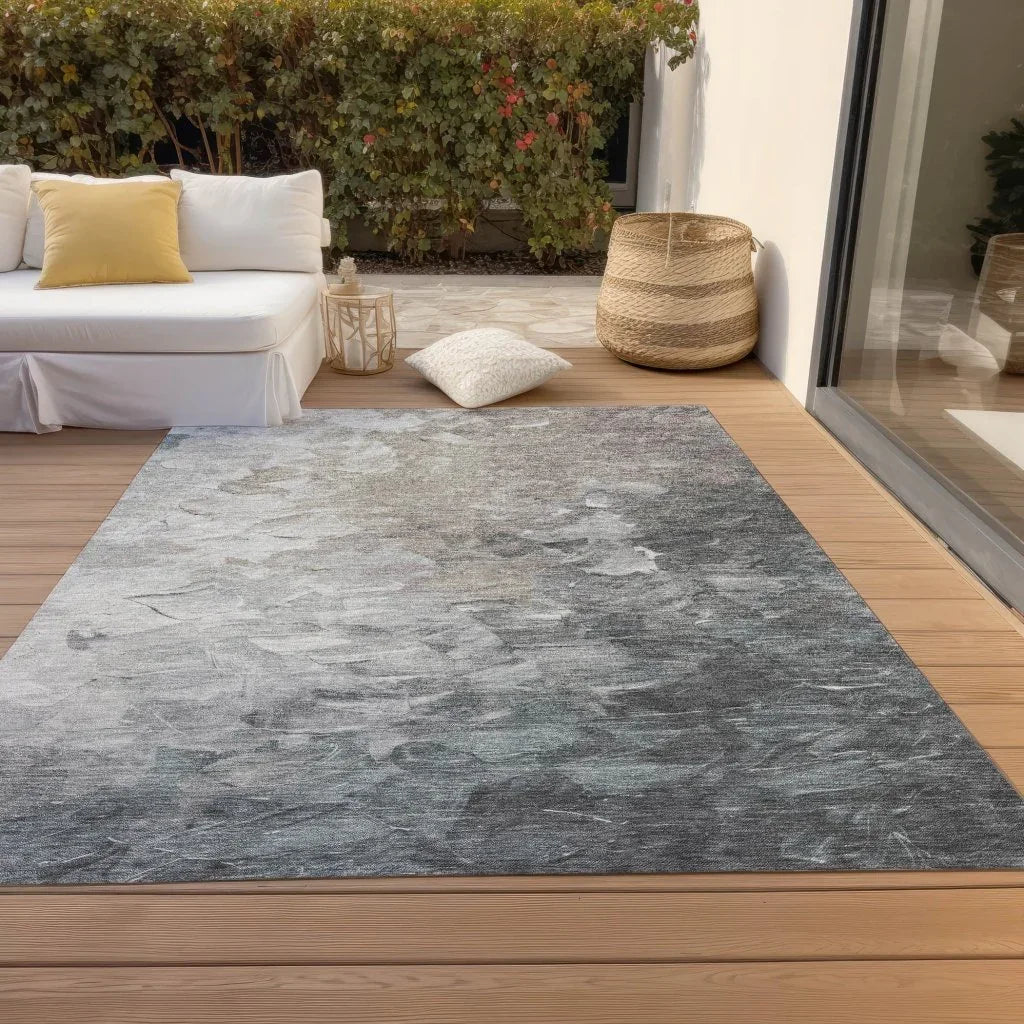 LOOMLAN Rugs Braearis Brown Washable Indoor-Outdoor Rug