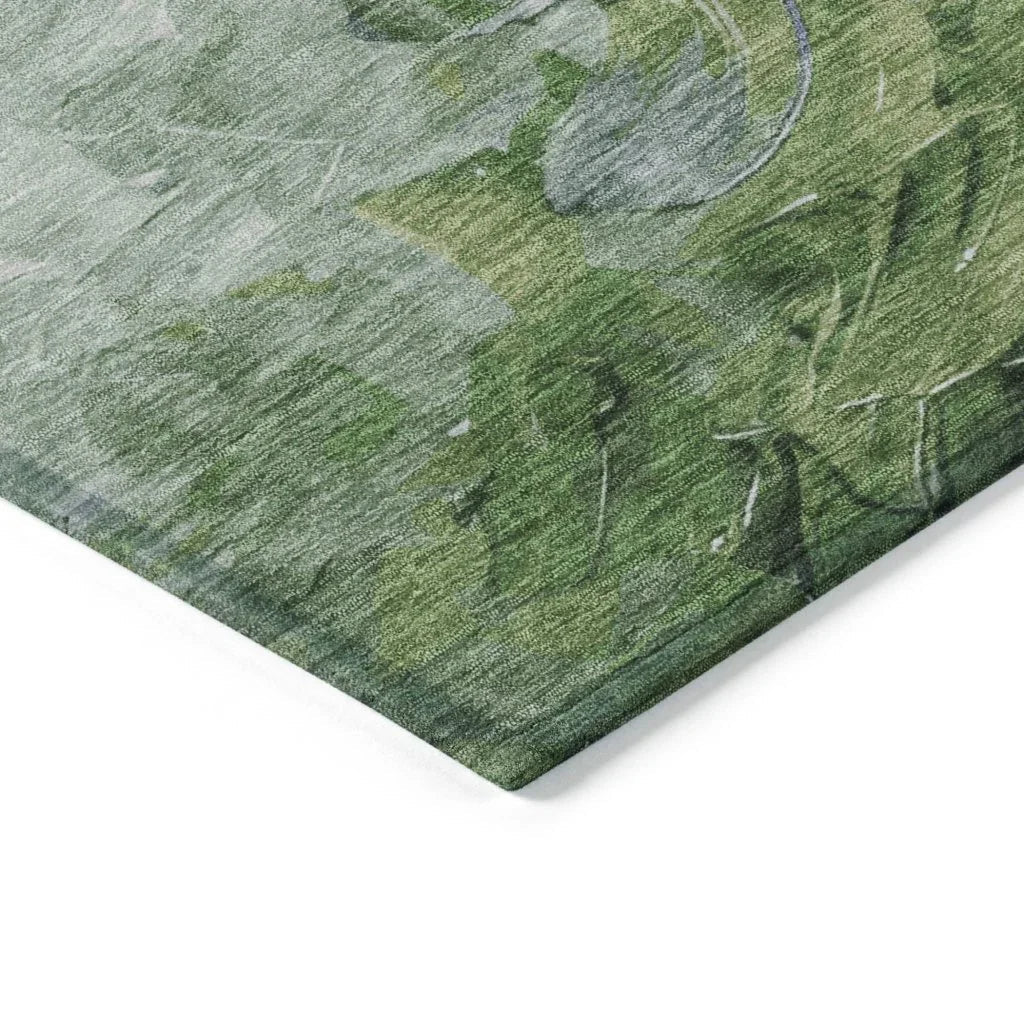LOOMLAN Rugs Braearis Purple Washable Indoor-Outdoor Rug