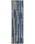LOOMLAN Rugs Brienna Blue Washable Indoor-Outdoor Rug