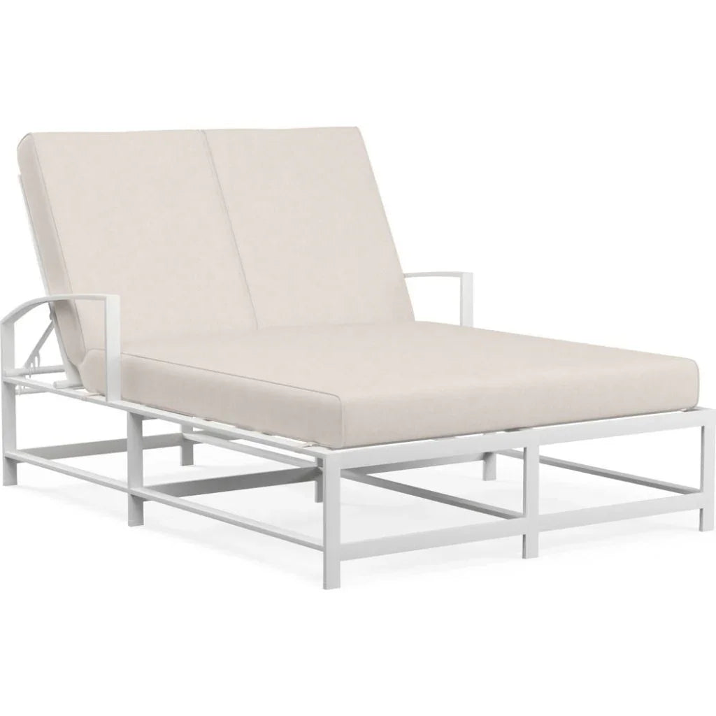 Bristol Sunbrella Double Outdoor Chaise - LOOMLAN - Sunset West - Outdoor Chaises