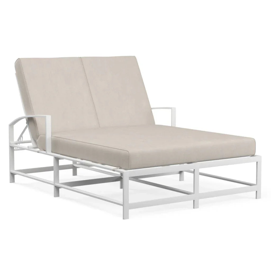 Bristol Sunbrella Double Outdoor Chaise - LOOMLAN - Sunset West - Outdoor Chaises