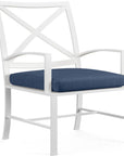 Bristol Sunbrella Outdoor Dining Chair 2PC - LOOMLAN - Sunset West - Outdoor Dining Chairs