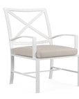 Bristol Sunbrella Outdoor Dining Chair 2PC - LOOMLAN - Sunset West - Outdoor Dining Chairs