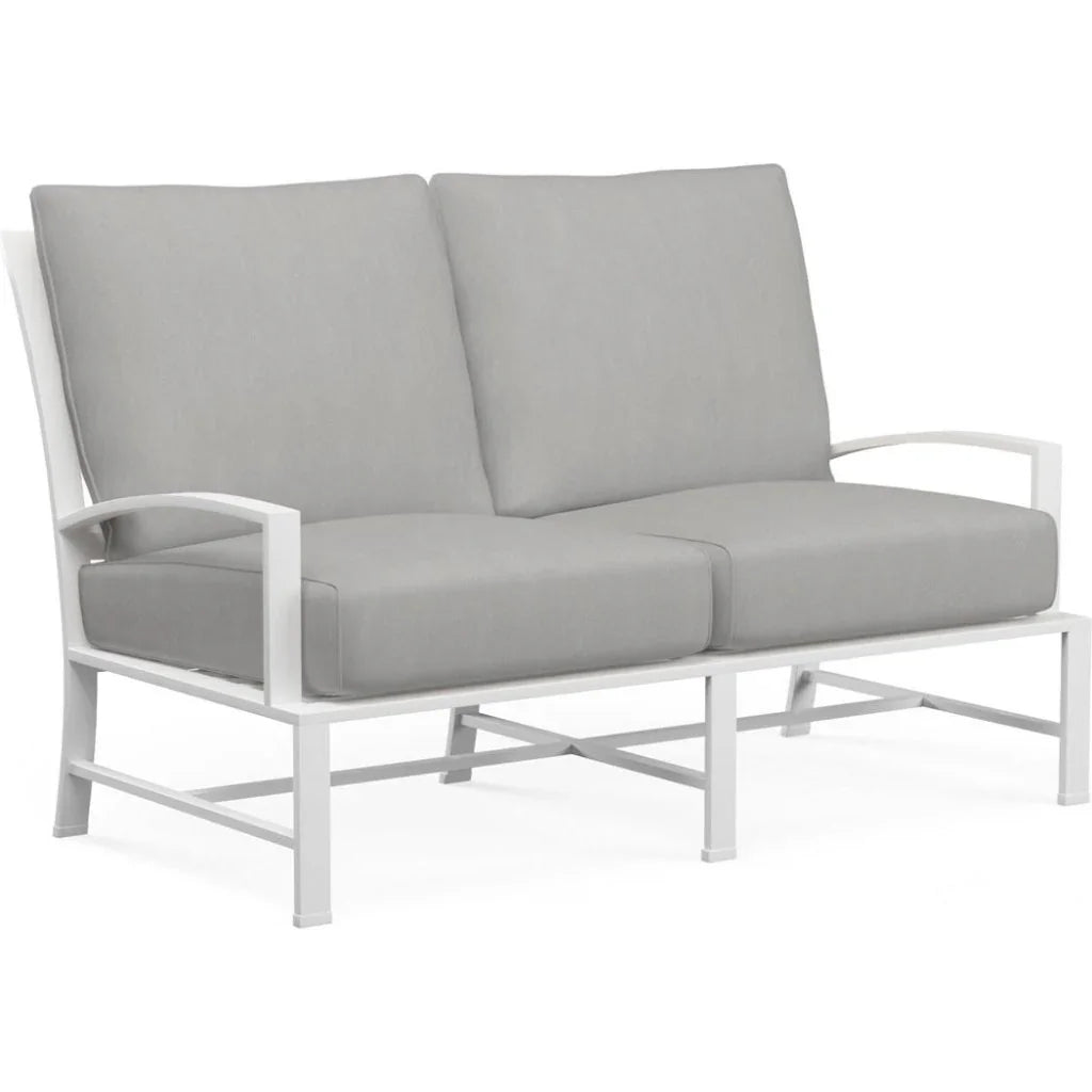 Bristol Sunbrella Outdoor Loveseat - LOOMLAN - Sunset West - Outdoor Sofas &amp; Loveseats