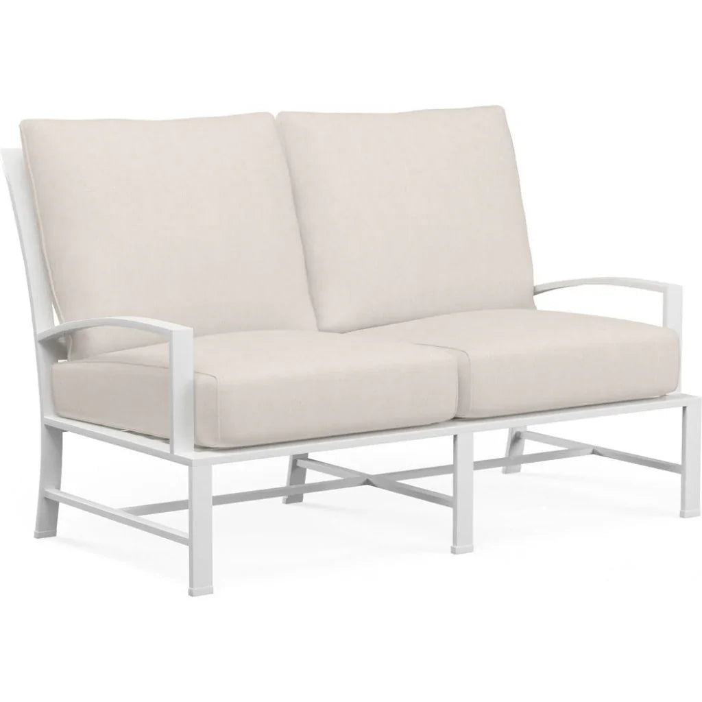 Bristol Sunbrella Outdoor Loveseat - LOOMLAN - Sunset West - Outdoor Sofas &amp; Loveseats