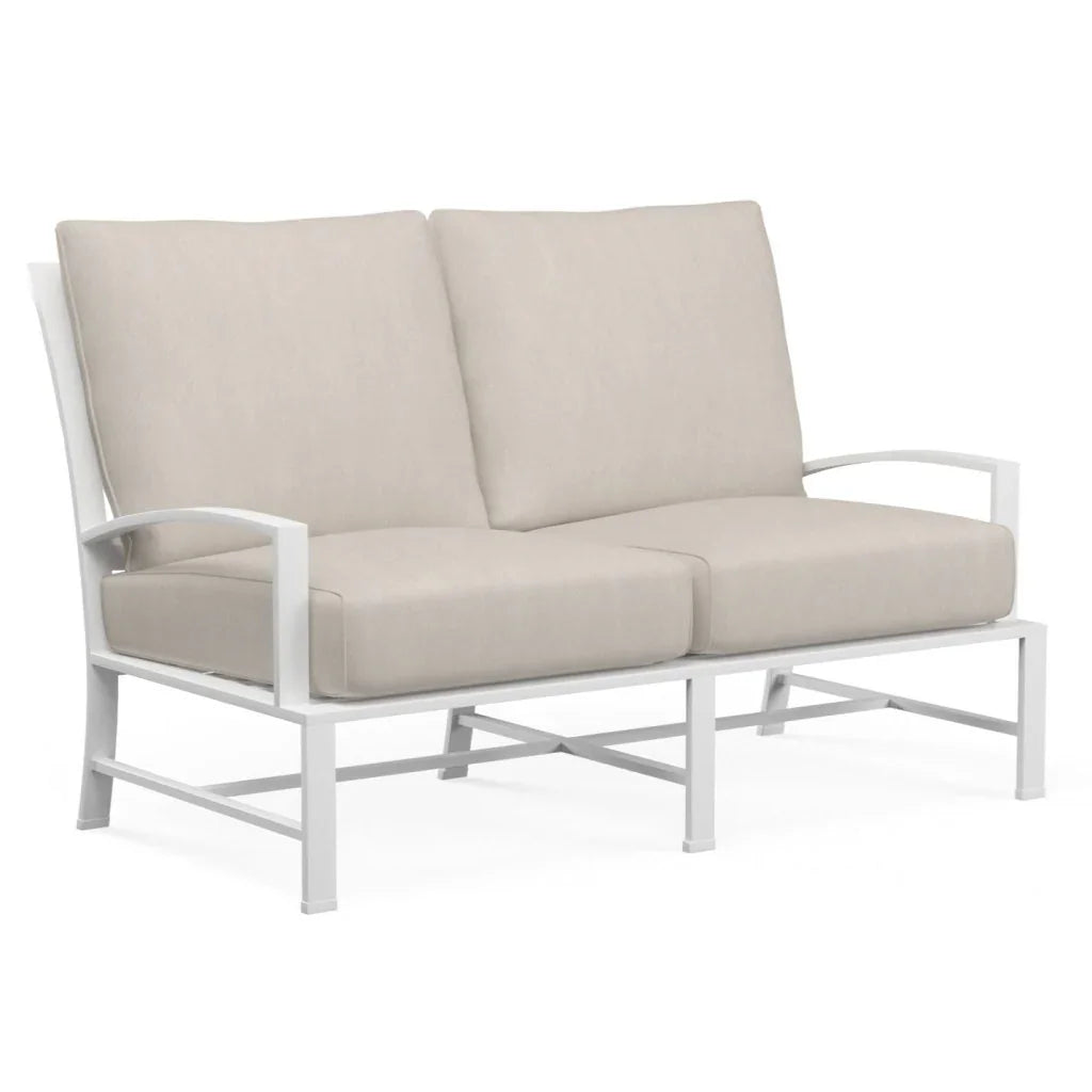 Bristol Sunbrella Outdoor Loveseat - LOOMLAN - Sunset West - Outdoor Sofas &amp; Loveseats