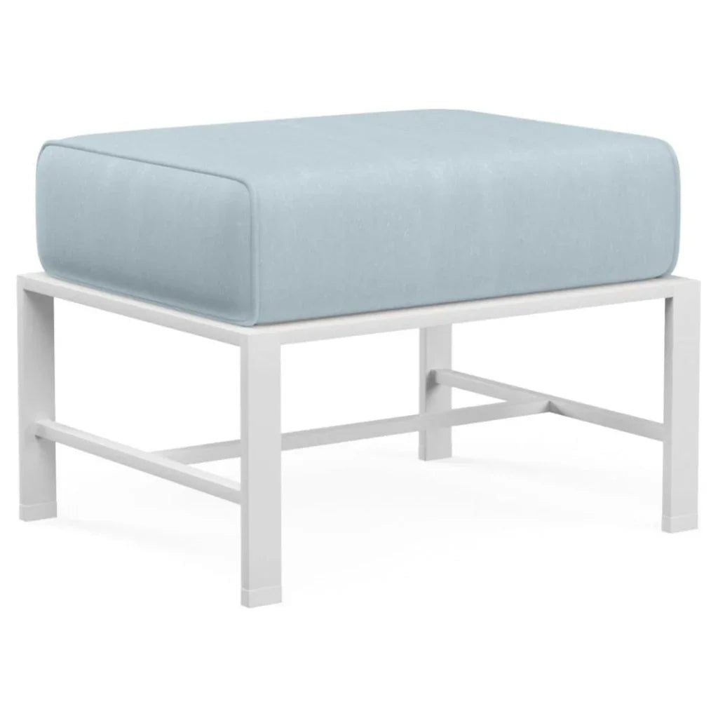Bristol Sunbrella Outdoor Ottoman - LOOMLAN - Sunset West - Outdoor Ottomans