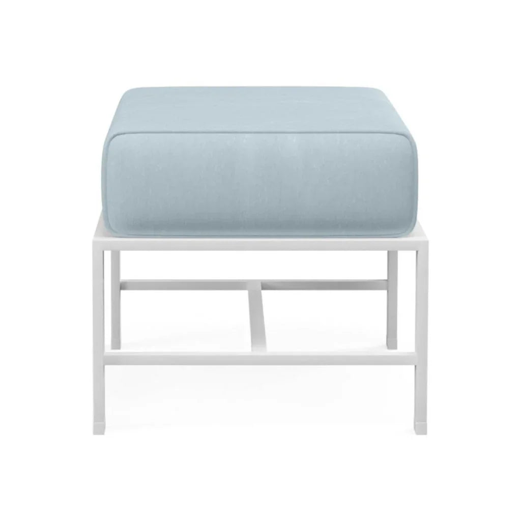 Bristol Sunbrella Outdoor Ottoman - LOOMLAN - Sunset West - Outdoor Ottomans