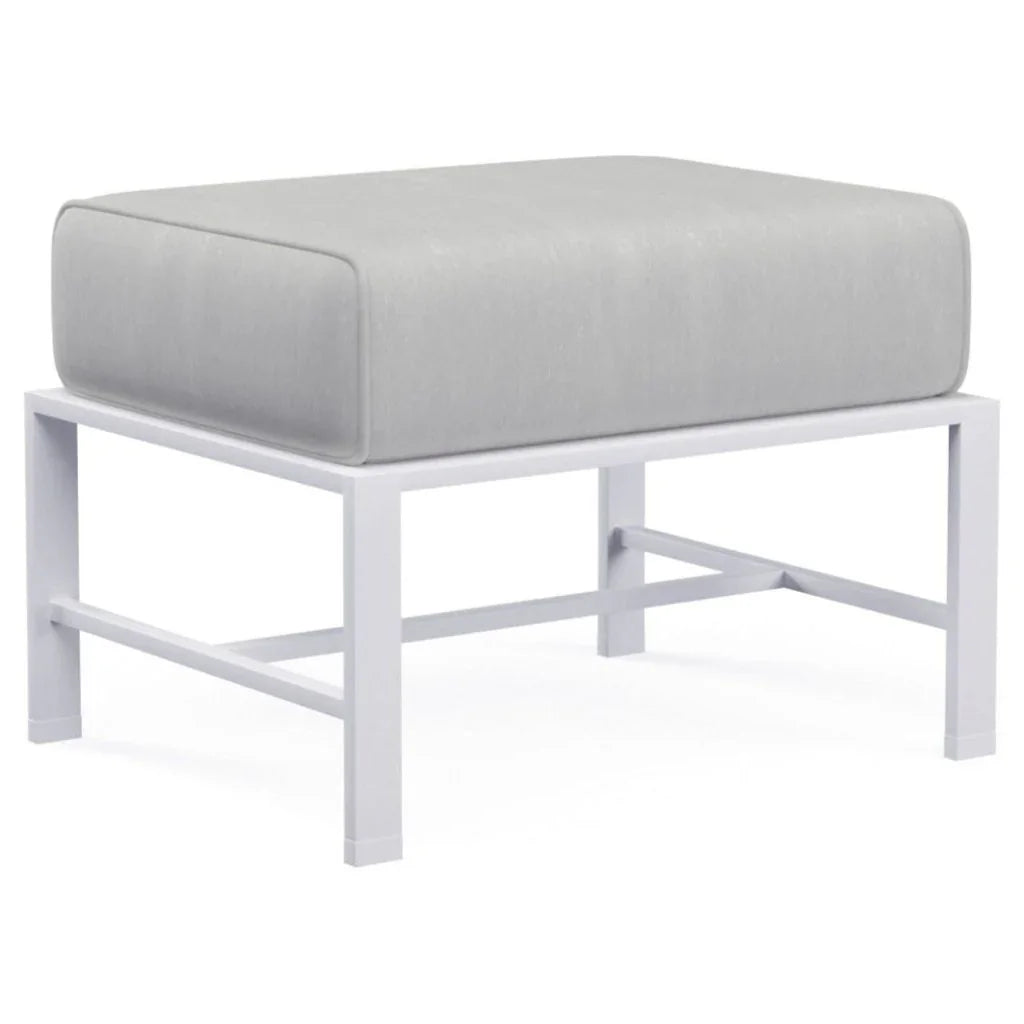 Bristol Sunbrella Outdoor Ottoman - LOOMLAN - Sunset West - Outdoor Ottomans