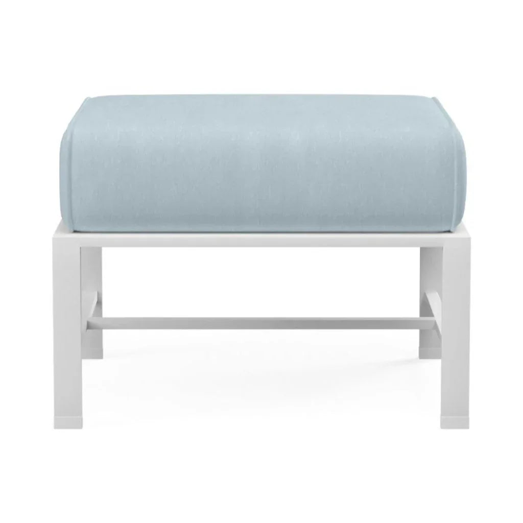 Bristol Sunbrella Outdoor Ottoman - LOOMLAN - Sunset West - Outdoor Ottomans