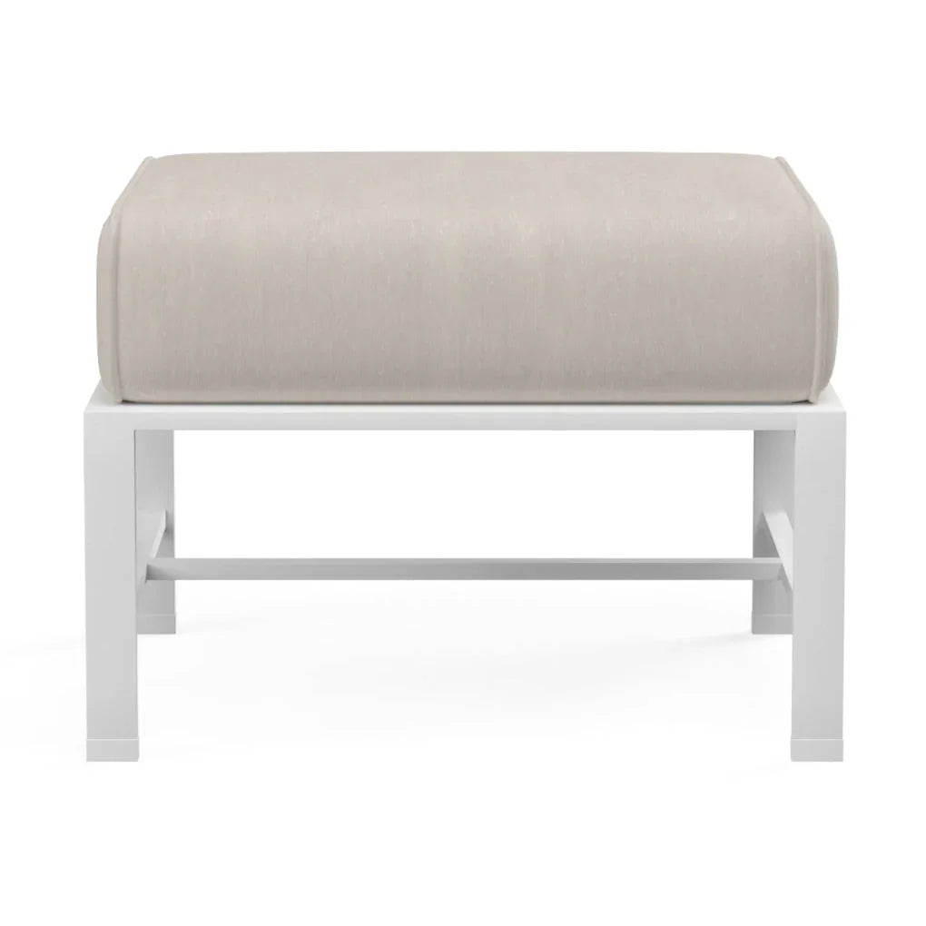 Bristol Sunbrella Outdoor Ottoman - LOOMLAN - Sunset West - Outdoor Ottomans