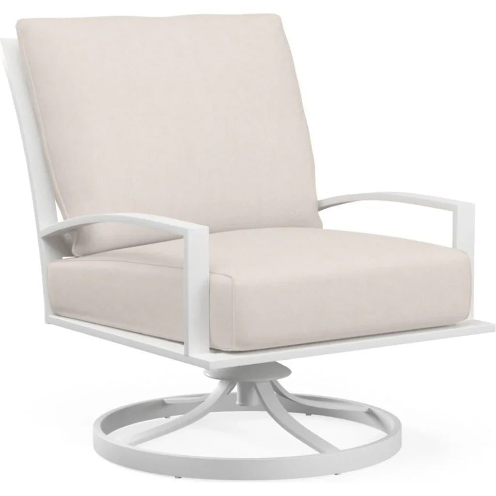 Bristol Sunbrella Swivel Outdoor Club Chair - LOOMLAN - Sunset West - Outdoor Accent Chairs