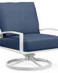 Bristol Sunbrella Swivel Outdoor Club Chair - LOOMLAN - Sunset West - Outdoor Accent Chairs