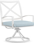 Bristol Swivel Outdoor Dining Chair 2PC - LOOMLAN - Sunset West - Outdoor Dining Chairs