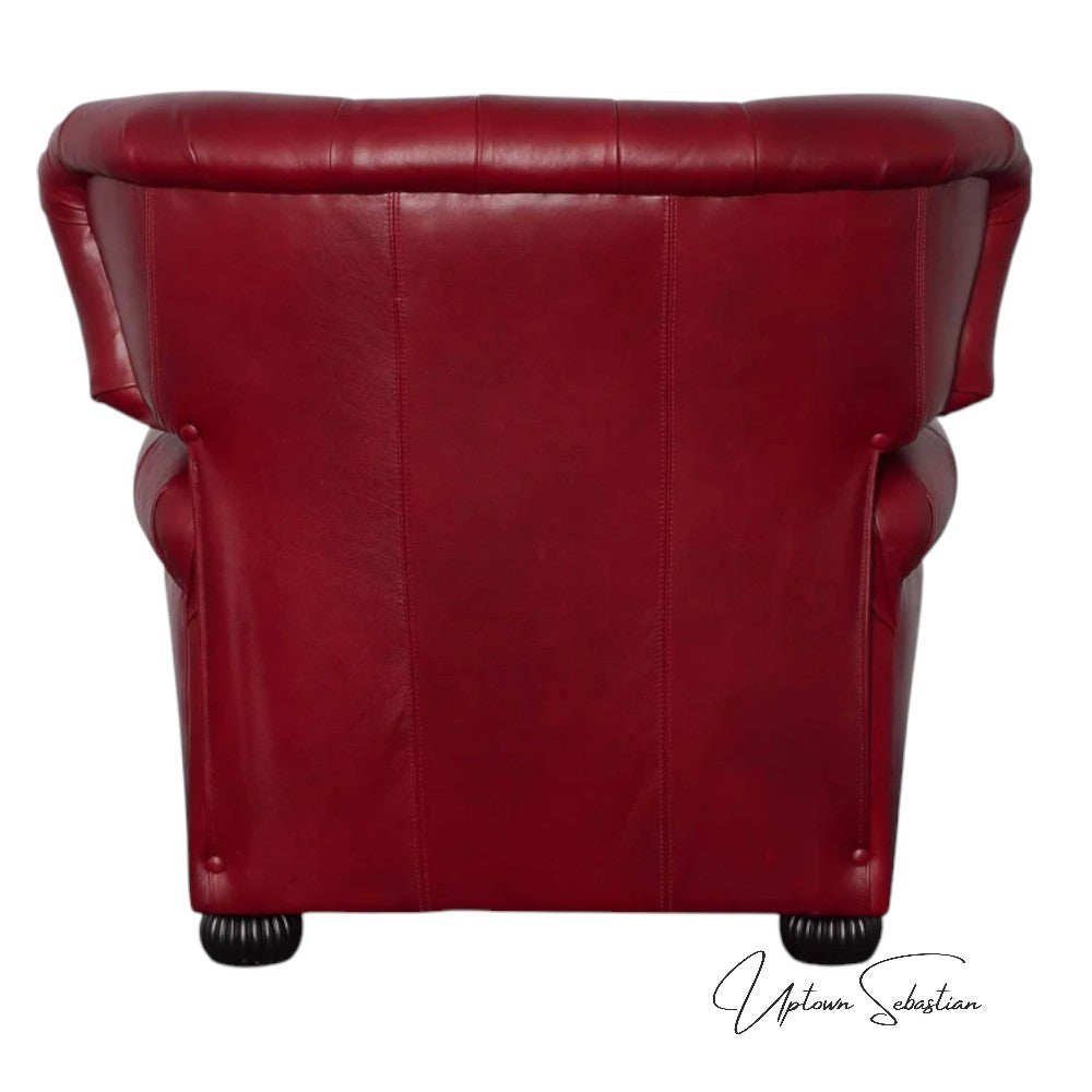 Uptown Sebastian Motion Leather Power Push Button Recliner