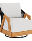 Lloyd Flanders Alpine Swivel Outdoor Lounge Chair