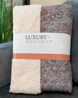 Vintage Red Washable Indoor-Outdoor Rug