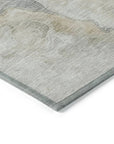 LOOMLAN Rugs Caelanor Brown Washable Indoor-Outdoor Rug