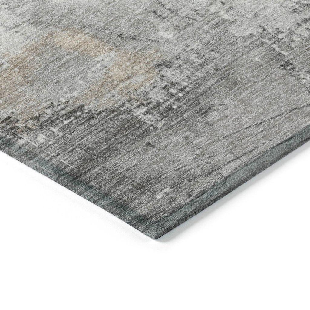 LOOMLAN Rugs Caelius Ivory Washable Indoor-Outdoor Rug