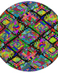 LOOMLAN Rugs Caeluma Black Washable Indoor-Outdoor Rug