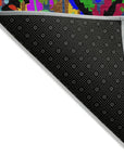 LOOMLAN Rugs Caeluma Black Washable Indoor-Outdoor Rug