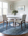 LOOMLAN Rugs Caelyn Blue Washable Indoor-Outdoor Rug