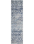 LOOMLAN Rugs Calandria Blue Washable Indoor-Outdoor Rug