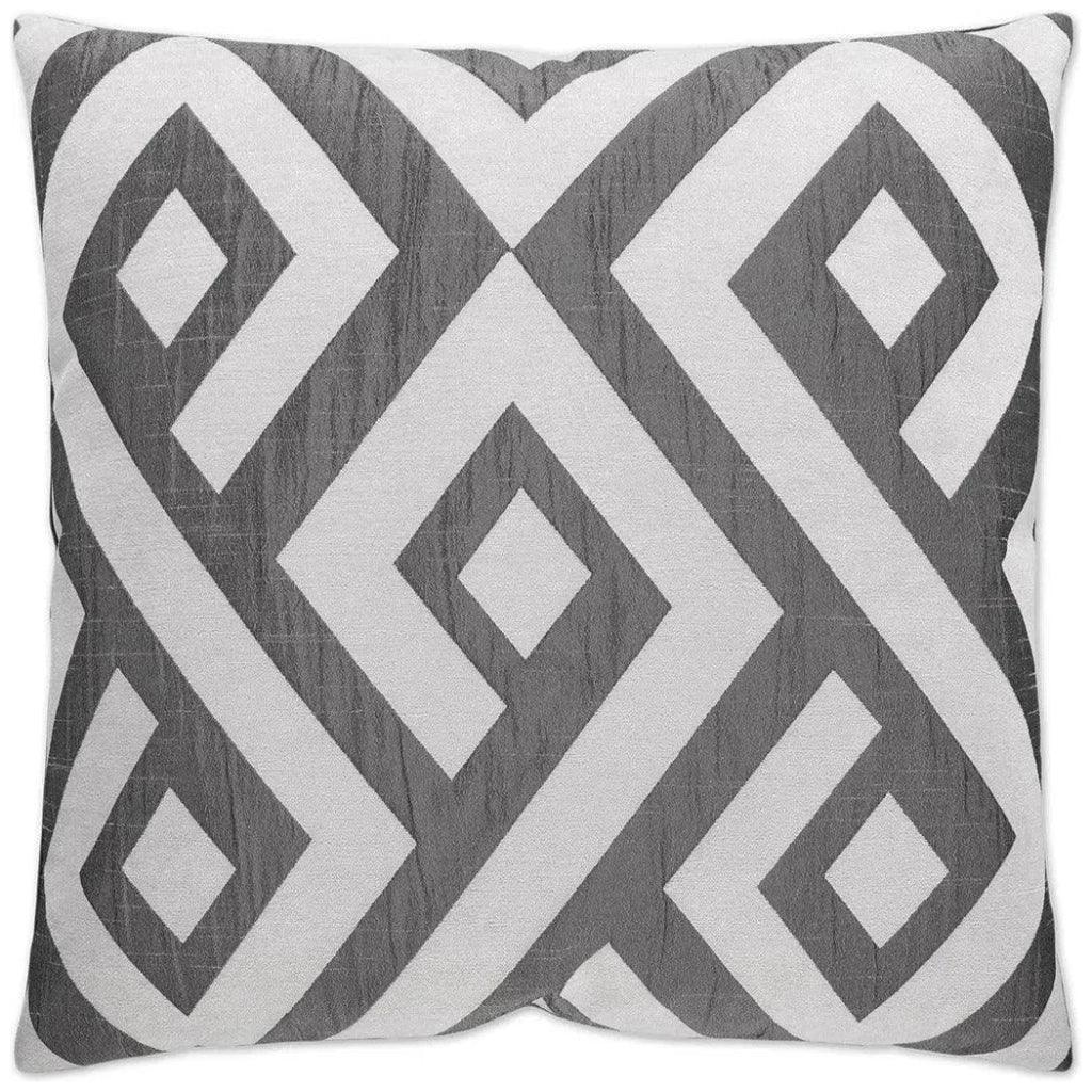 D.V. Kap Carat Grey Throw Pillow With Insert
