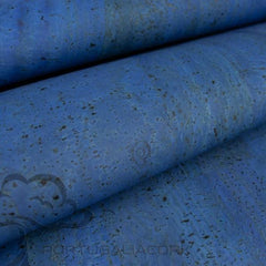 Cork Denim Blue leather