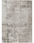 LOOMLAN Rugs Cassiva Brown Washable Indoor-Outdoor Rug