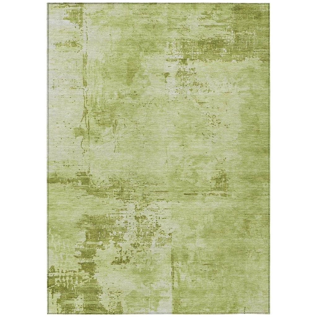 LOOMLAN Rugs Cassiva Lime Washable Indoor-Outdoor Rug