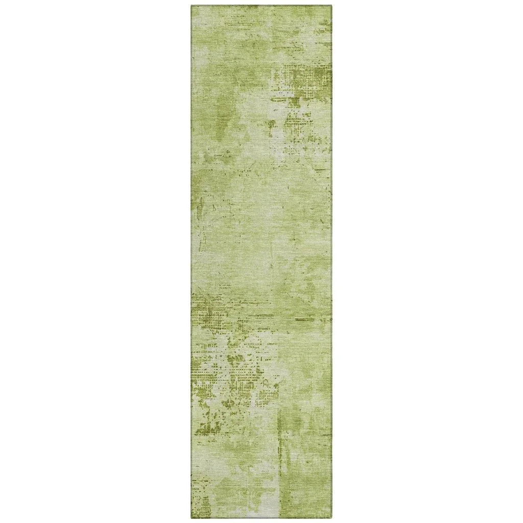 LOOMLAN Rugs Cassiva Lime Washable Indoor-Outdoor Rug