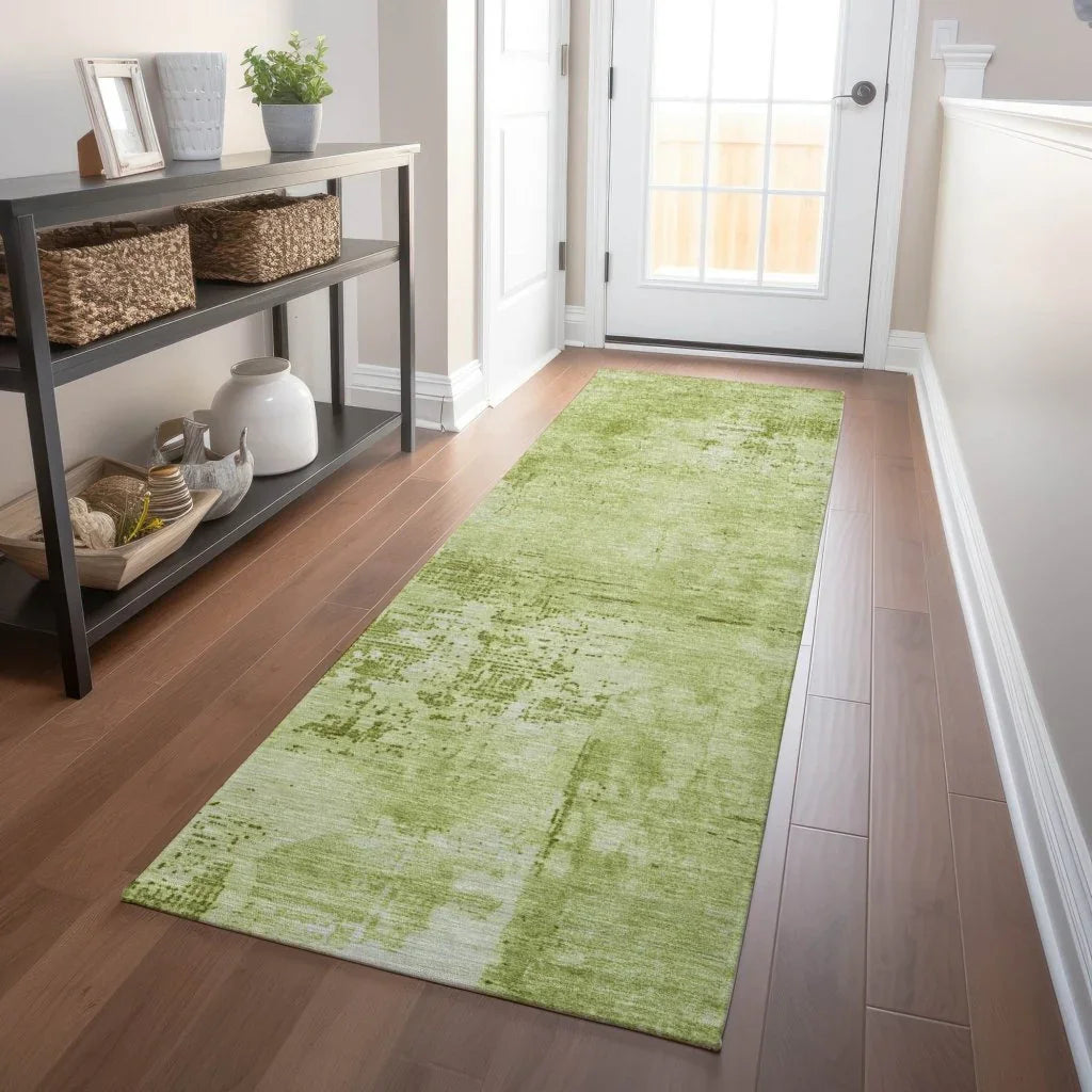 LOOMLAN Rugs Cassiva Lime Washable Indoor-Outdoor Rug