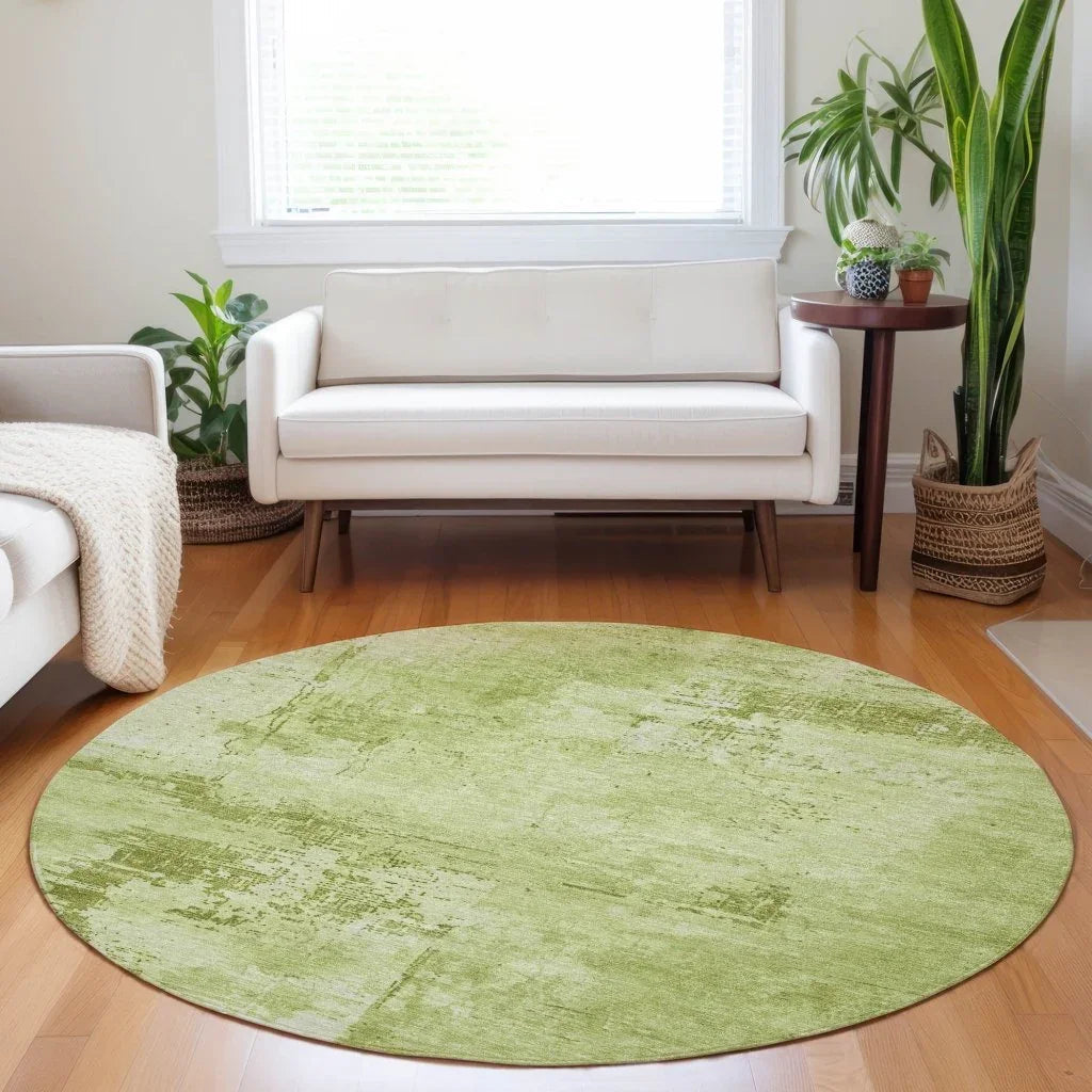 LOOMLAN Rugs Cassiva Lime Washable Indoor-Outdoor Rug