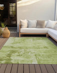 LOOMLAN Rugs Cassiva Lime Washable Indoor-Outdoor Rug