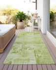 LOOMLAN Rugs Cassiva Lime Washable Indoor-Outdoor Rug