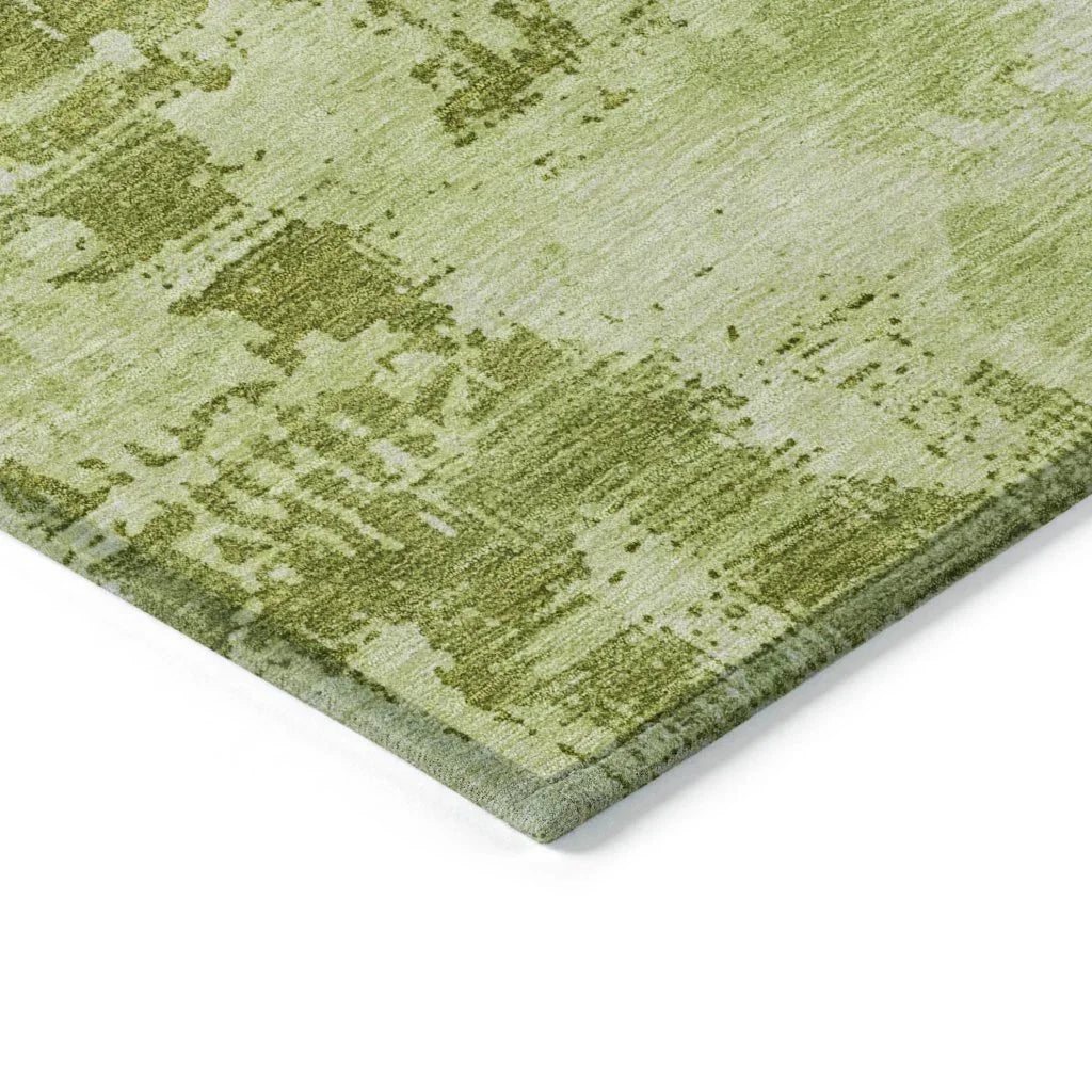 LOOMLAN Rugs Cassiva Lime Washable Indoor-Outdoor Rug