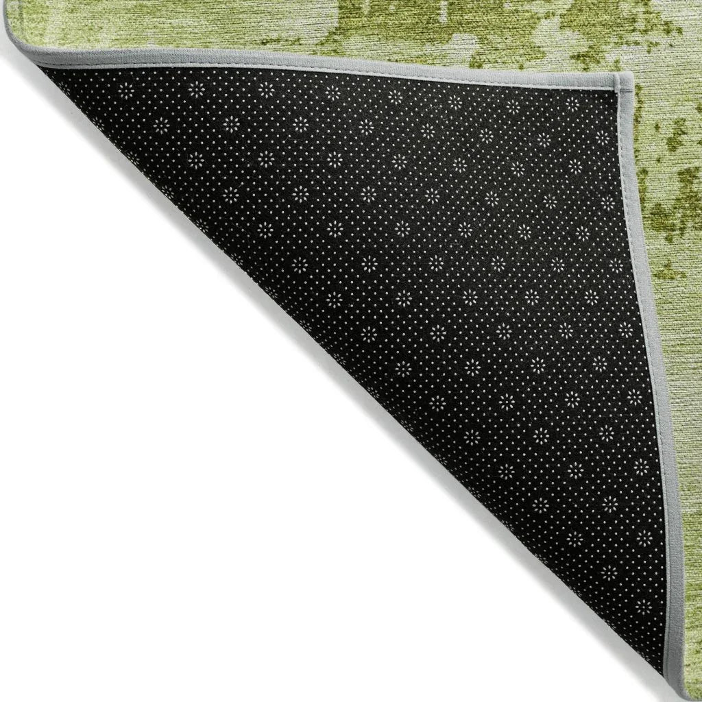 LOOMLAN Rugs Cassiva Lime Washable Indoor-Outdoor Rug