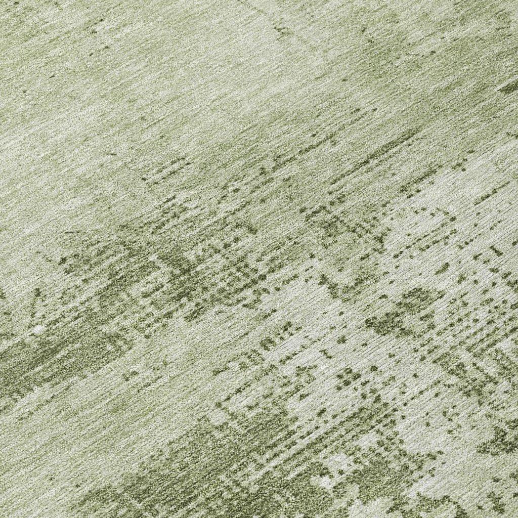 LOOMLAN Rugs Cassiva Olive Washable Indoor-Outdoor Rug