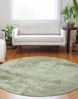 LOOMLAN Rugs Cassiva Olive Washable Indoor-Outdoor Rug