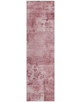 LOOMLAN Rugs Cassiva Pink Washable Indoor-Outdoor Rug