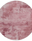 LOOMLAN Rugs Cassiva Pink Washable Indoor-Outdoor Rug