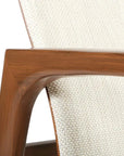 Castelle Castelle Berkeley Sling Swivel Rocker Dining Chair