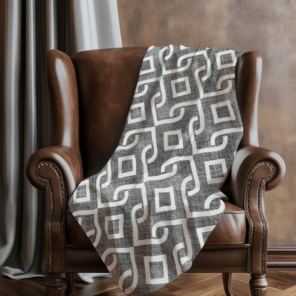 Offset Stripes 50" x 70" Throw Blanket -- view 7