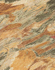 LOOMLAN Rugs Celantha Orange Washable Indoor-Outdoor Rug