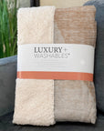 Modern Terracotta Washable Indoor-Outdoor Rug
