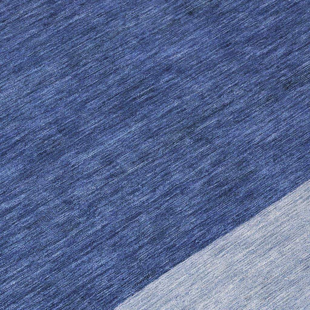 LOOMLAN Rugs Chantissa Blue Washable Indoor-Outdoor Rug